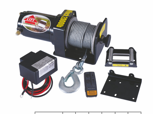 Роликовые fairlead электрические удобный 2000 фунтов ЧЕННЕЛ лебедки / лебедки